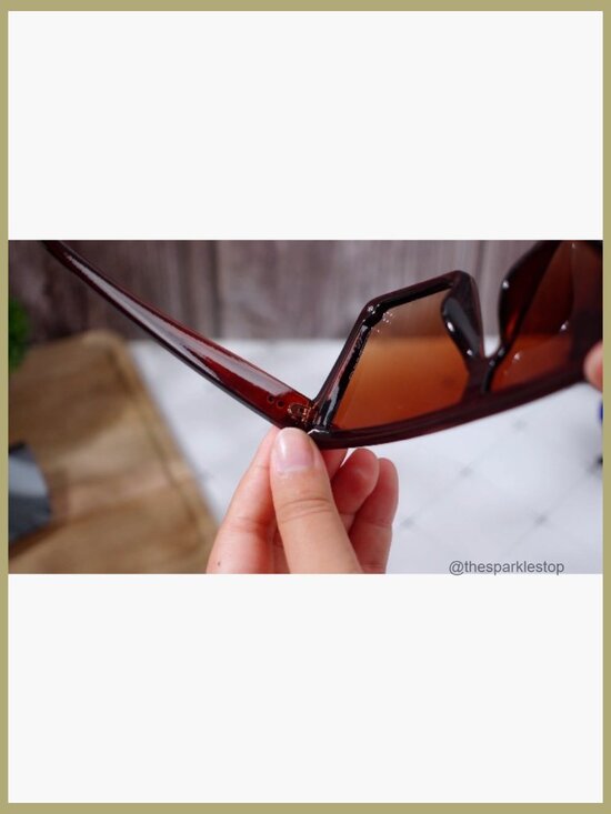 Oversized Flat Top Sunglasses Square Vintage Unisex Shade Large main image 7
